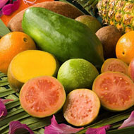 Tropical fruit purée